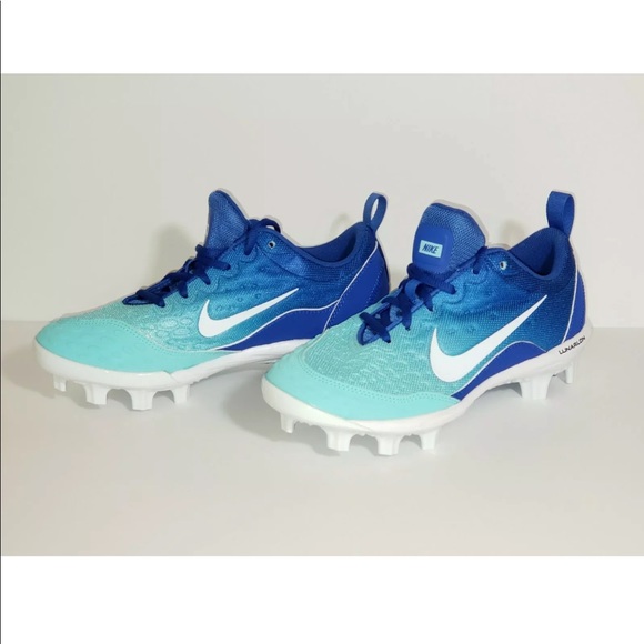 teal softball cleats